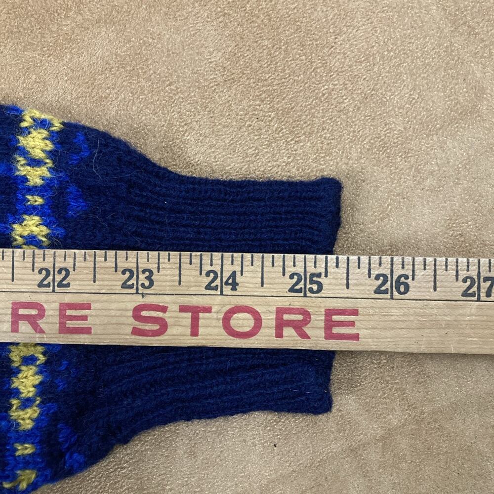 Brooks Brothers Fair Isle Wool Sweater Mens L Made In UK Nordic - Picture 11 of 12